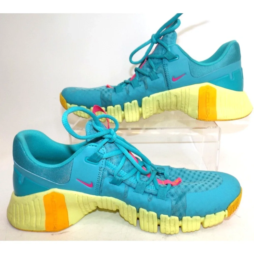 Nike Free Metcon 5 Dusty Cactus DV3949- 302 Traning CrossFit Shoe - Men's 10.5 - Picture 4 of 14